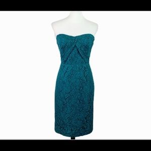 J.Crew Strapless Kelsey Lace Bridesmaid dress.